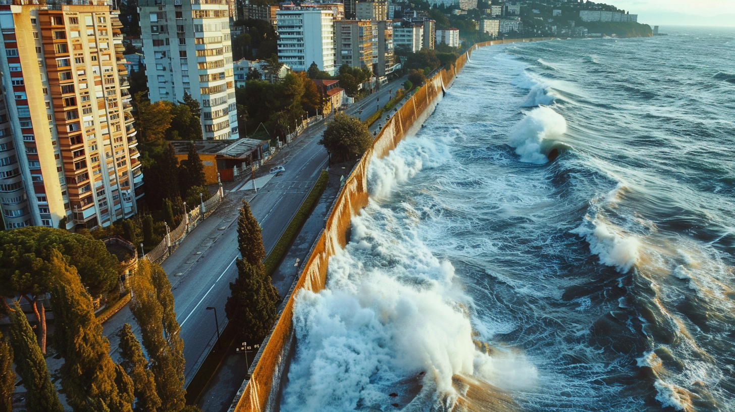 Climate Victory: Coastal City Adopts Revolutionary Sea Wall Design, Reverses Flooding Trends