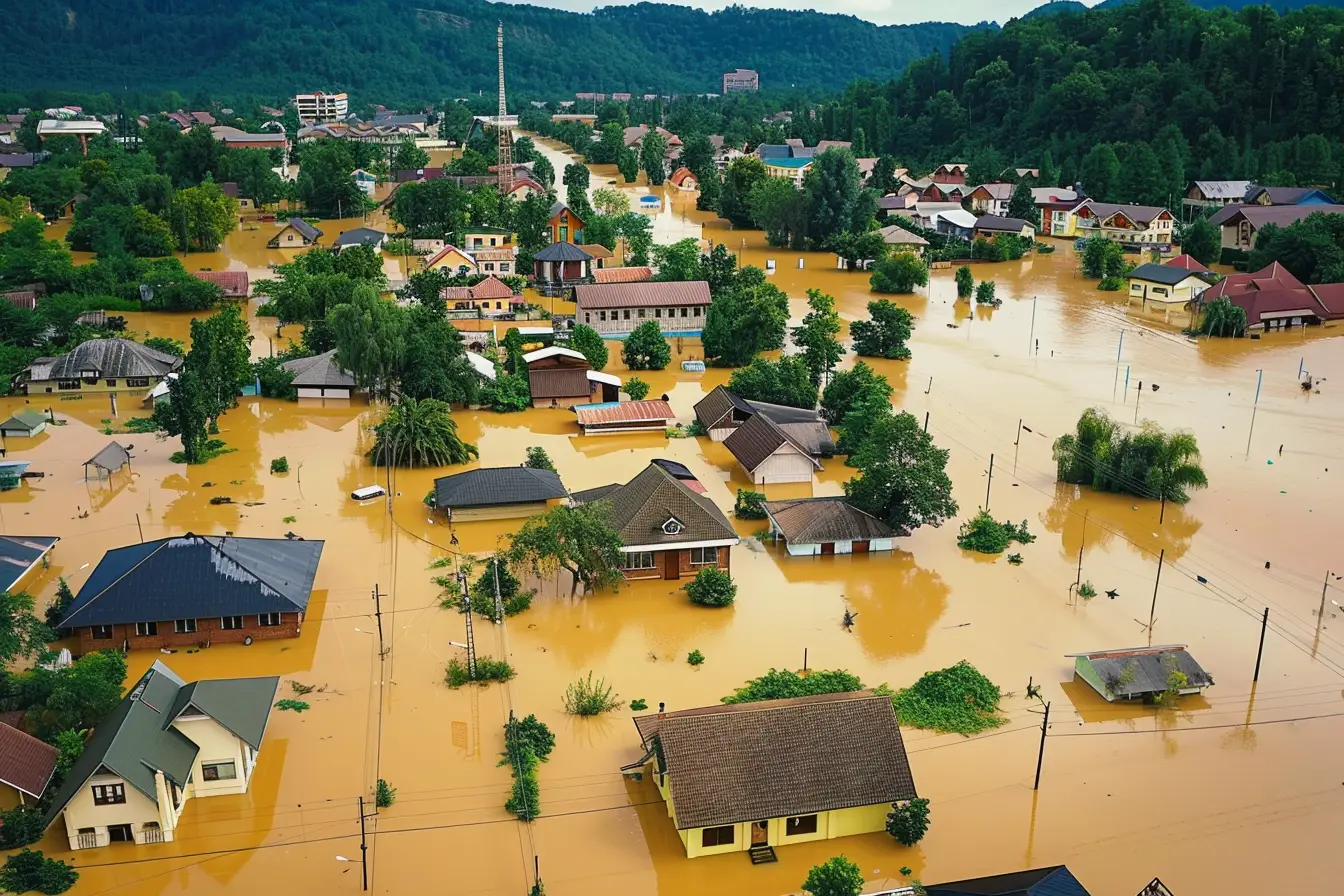 AI Bot Mysteriously Saves Town from Catastrophic Flooding